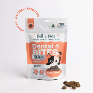 Bell & Bone Cat Dental Bites Salmon Charcoal.
