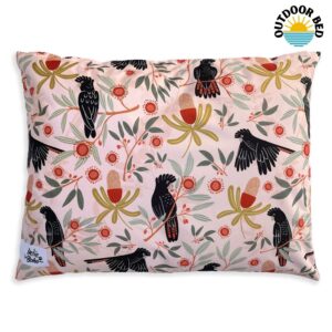 Indoor Dog Bed | Sunset Cockatoo*