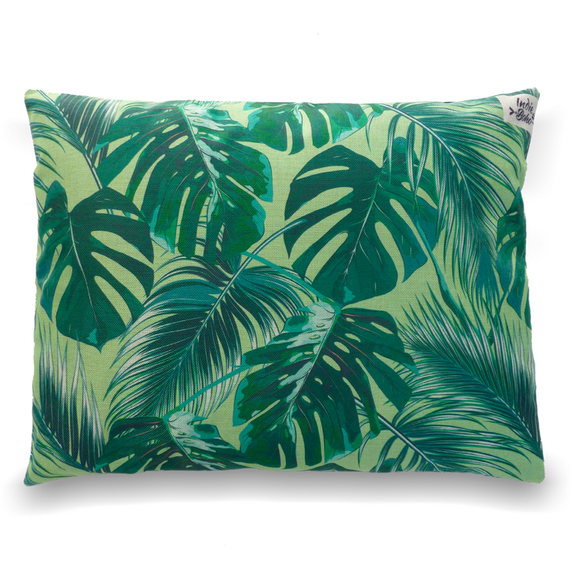 Indoor Dog Bed | Tropical Leaves*