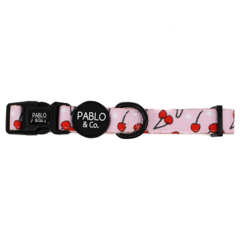 Cherries Dog Collar