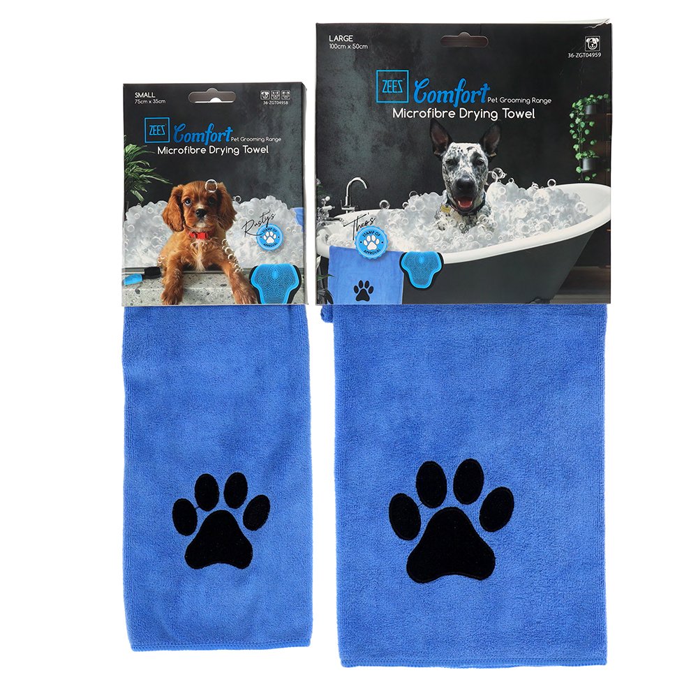 Zeez Comfort Microfibre Dog Towel