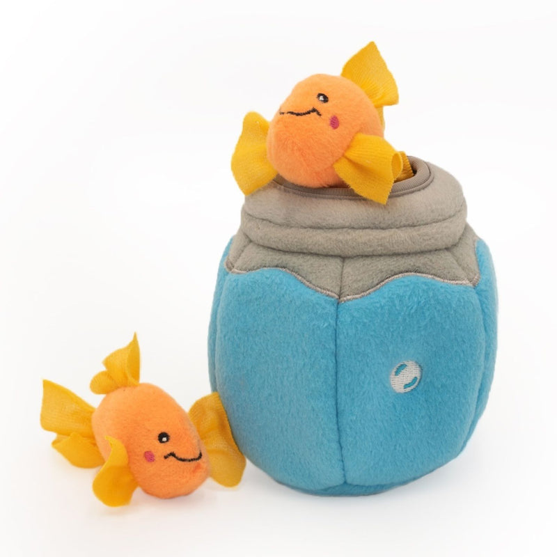 Interactive Burrow Cat Toy | Fish in Bowl