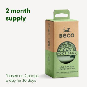 BECO Super-Strong Leak-Proof Extra-large Unscented Poop Bags